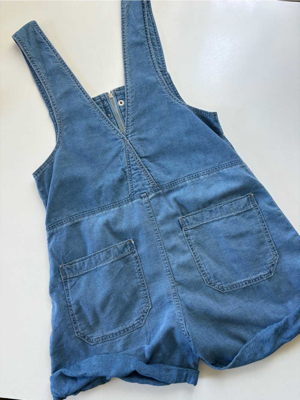 Free People We The Free Jude Shortall in Mid Indigo Small - Picture 9 of 10